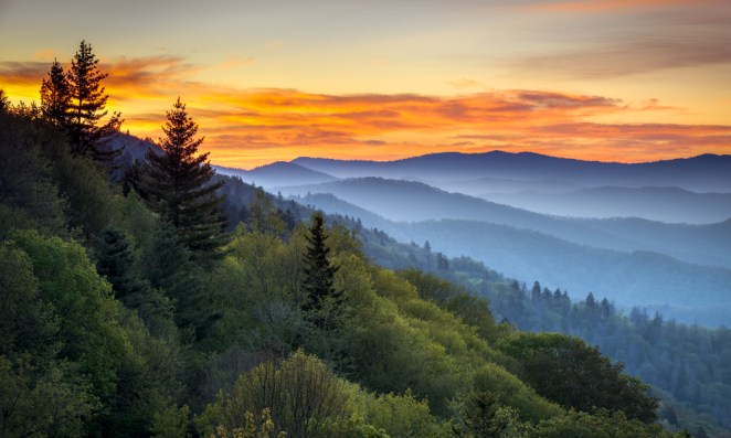 Beautiful-view-of-Smoky-Mountain-National-Park